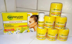 Garnier Facial Kit Pack of 6 for Complete Skincare by clickone.pk