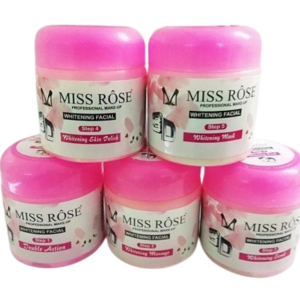 Miss Rose Facial Kit Pack of 6 Complete Skincare for Radiant Beauty by clickone.pk