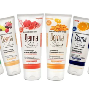 Derma Shine Facial Kit Pack of 6 - 70ml Each for Radiant Skin by clickone.pk