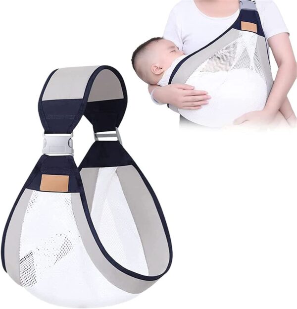 Labor-Saving Ergonomic Baby Carrier - One Shoulder Polyester Baby Sling