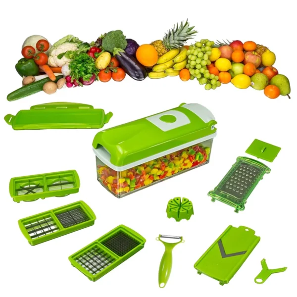 12 in 1 Nicer Dicer Plus Vegetable Slicer Chopper