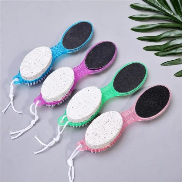 4 in 1 Multifunctional Bathroom Foot Cleaner To Remove Dead Skin (random color)