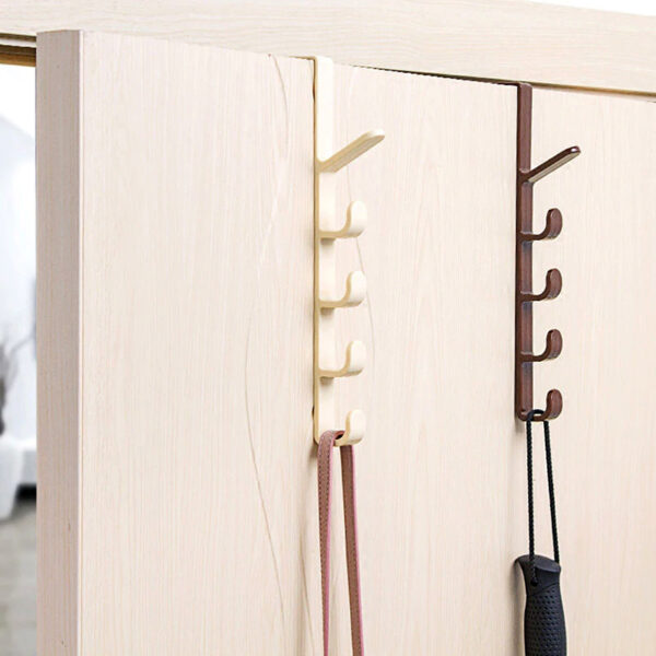 5-Level Over Door Hook for Coats, Hats & Bags – Multipurpose Storage Solution