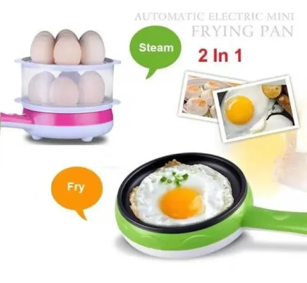 Double Layer Handle Egg Boiler Electric Automatic