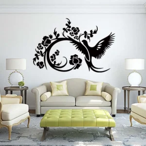 Eagle Wall sticker MDF Wood material